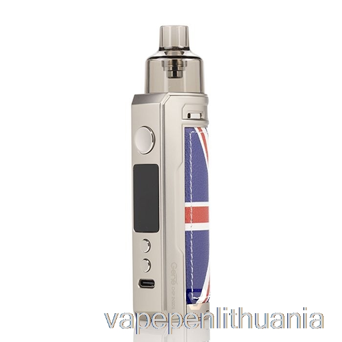 Voopoo Drag X 80w Pod Mod Kit Silver Knight Vape Skystis